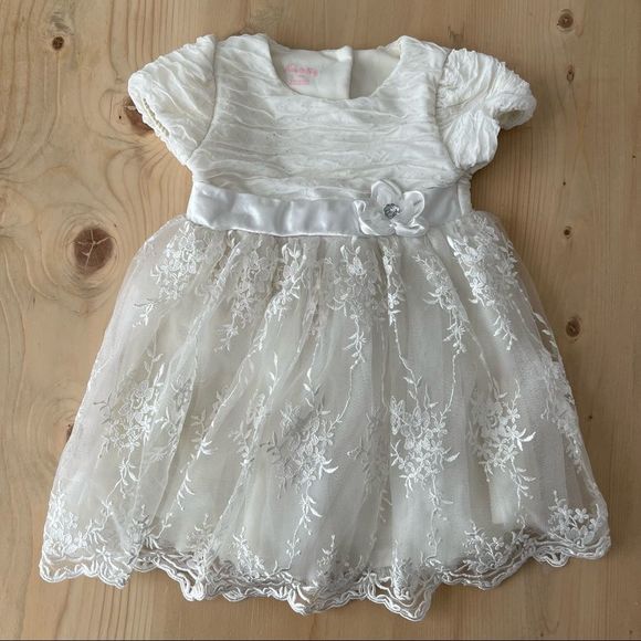 Other - 2T Toddler Girl Ivory Lace Fancy Dress